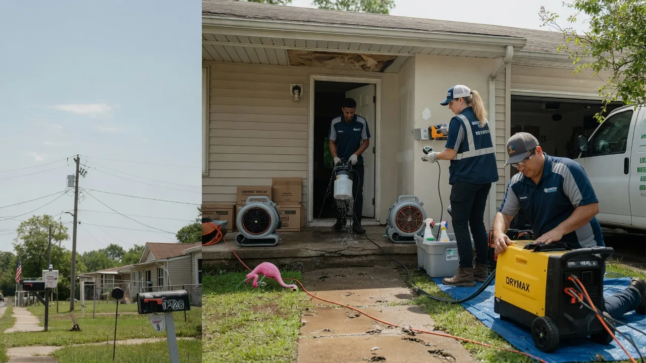 Storm Damage Water Removal in Harrodsburg, KY near me